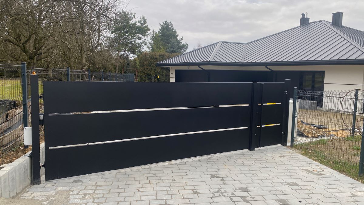 Brama dwuskrzydłowa